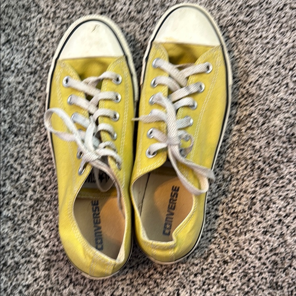 Converse Yellow Sneakers